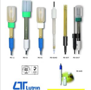 台湾LUTRON路昌PE-01 PH耐高温100度电极探头PE01