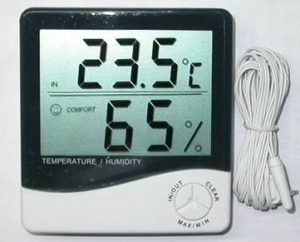 路昌TH05壁挂式温湿度仪|TH-05桌上温湿度计